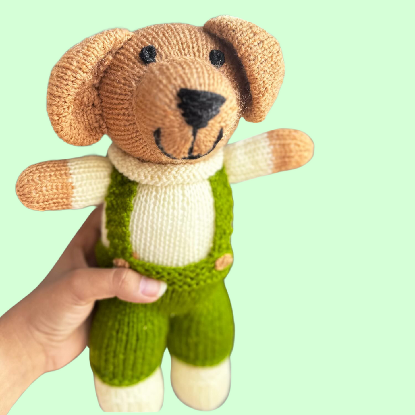 Bobo the Bear Crochet Toy