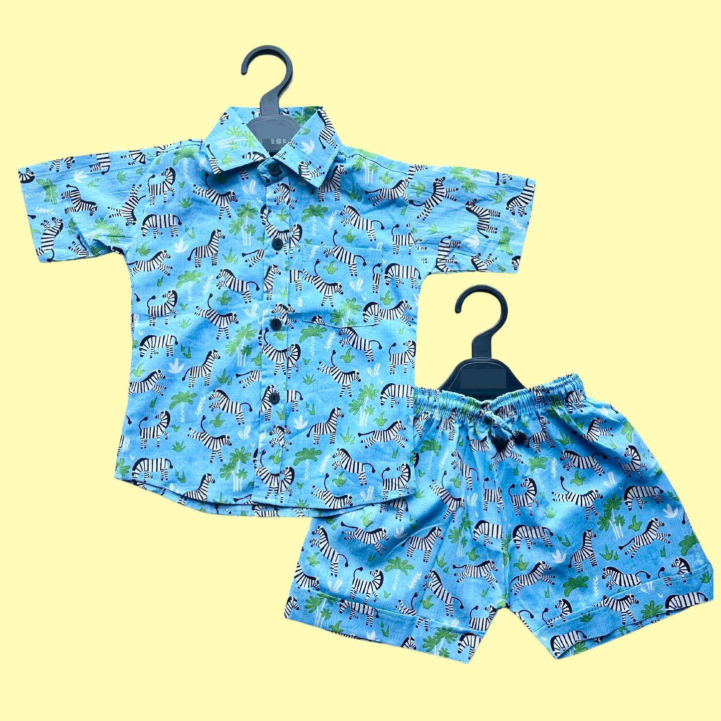 Boys Blue Zebra Co-ord Set