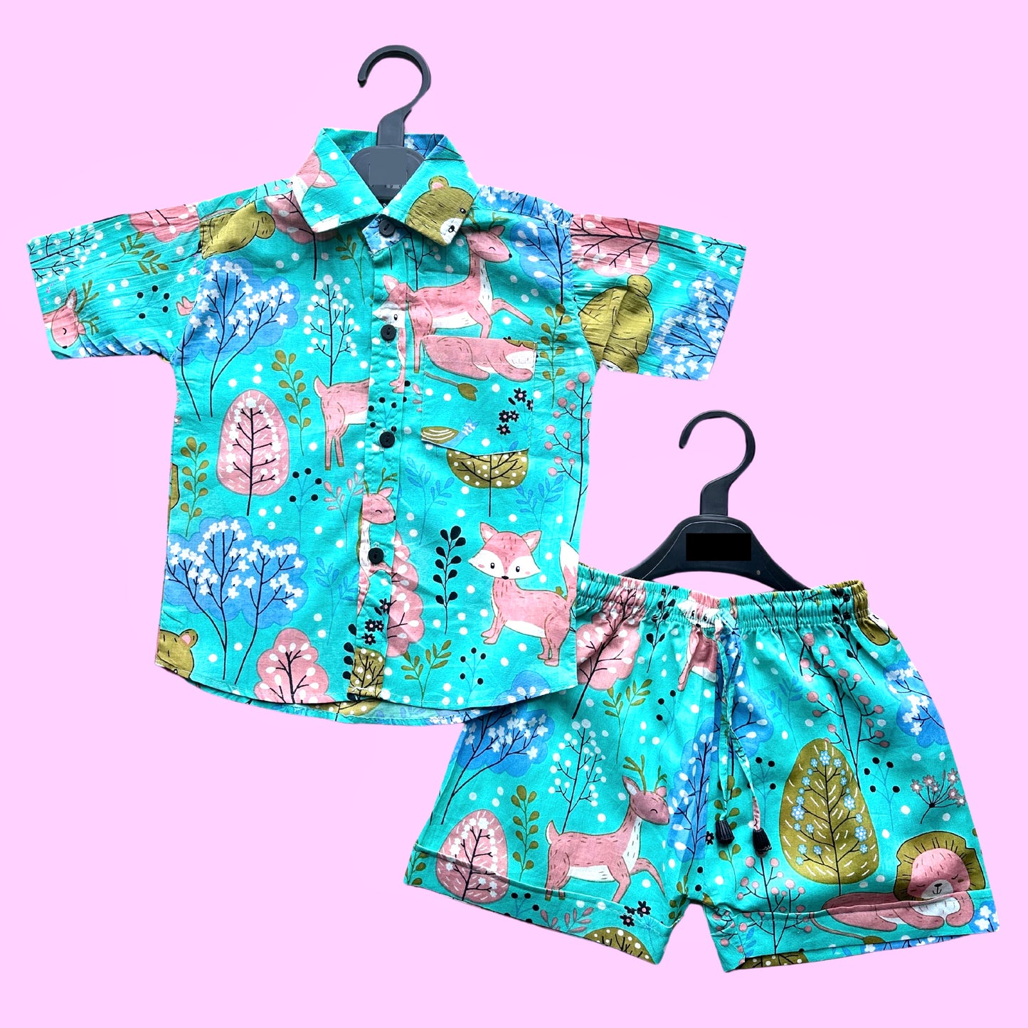 Boys Blue Jungle Co-ord Set