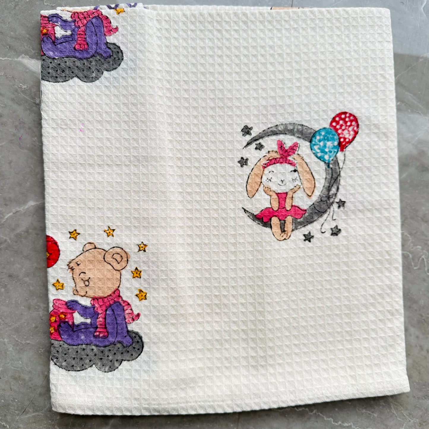 Kids Moon Bloom Towel