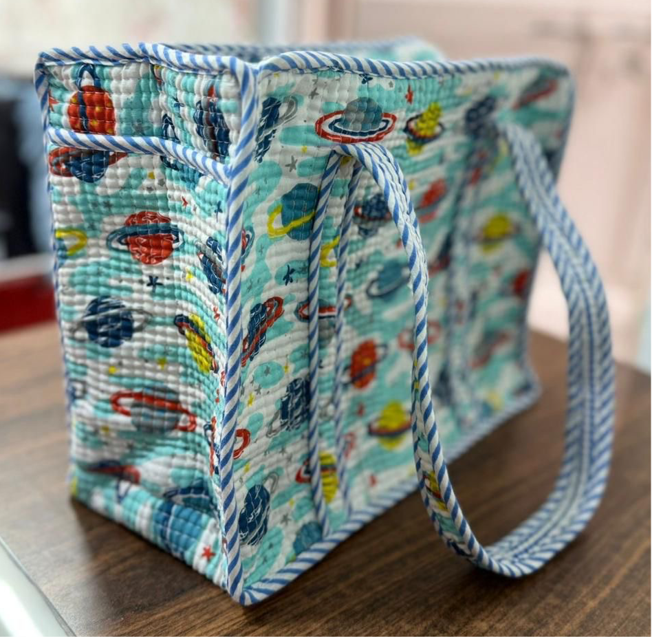 Kids Space Mini Tote Bag