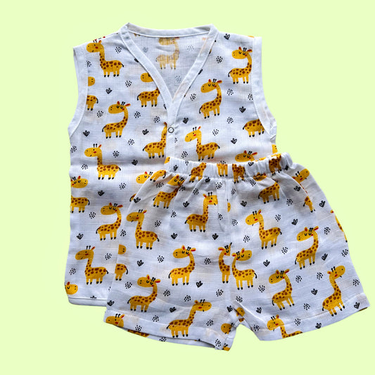 Giraffe Jhabla Set