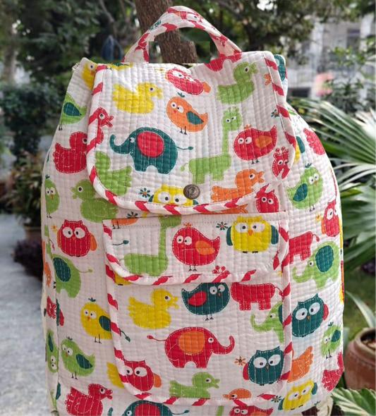 Happy Farm Backpack String tie