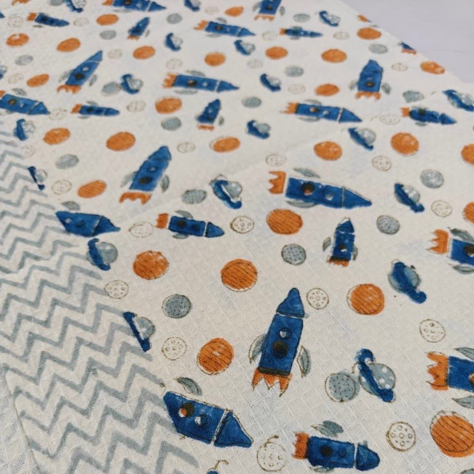 Kids Rockets in Space Towel