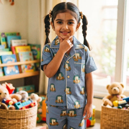 Kids Rikshaw Half Sleeve Pyjama Set