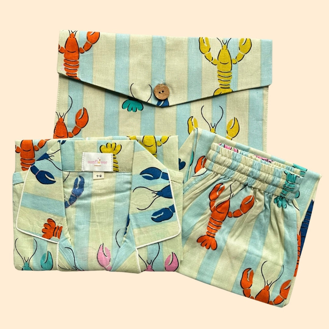Kids Lobster Pyjama Set