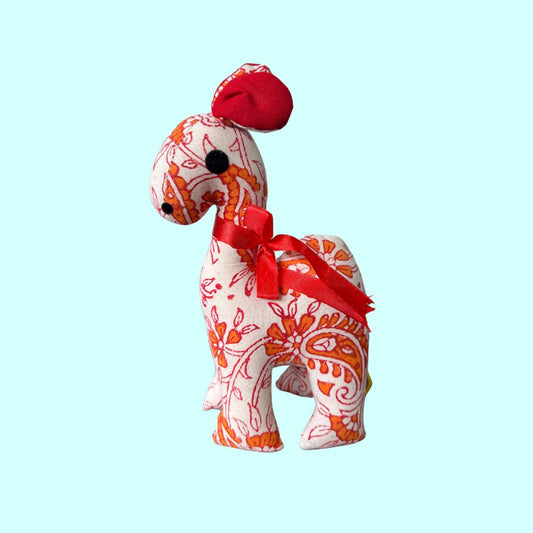Red Camel Fabric Toy