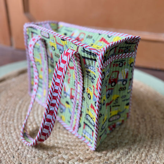 Kids Truck Mini Tote Bag