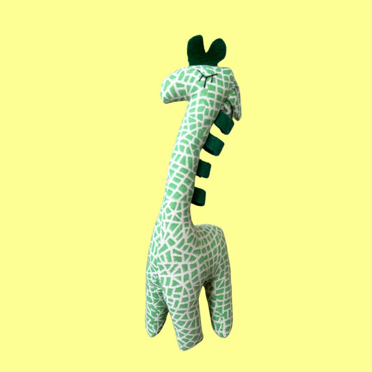 Green Giraffe Fabric Toy