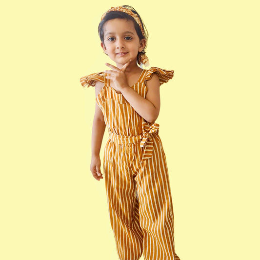 Stripe Jumpsuit